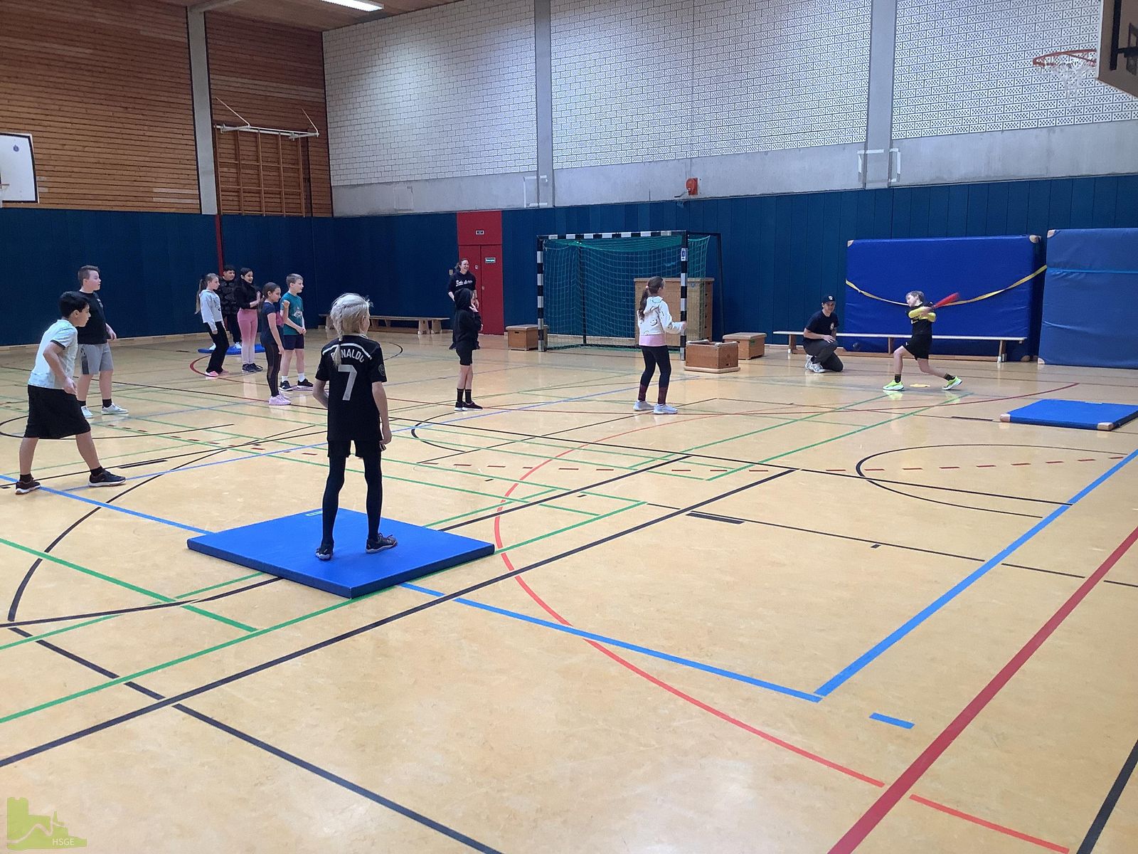 Baseballtraining mit den Witten Kaker Lakers 